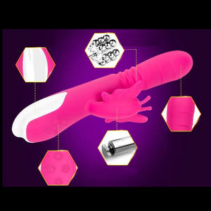 <span class=keywords><strong>Vibrator</strong></span> kelinci portabel untuk wanita, Kepala pengisi daya USB otomatis - Product Image 5