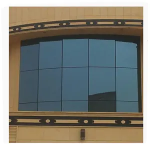 住宅现代风格铝框玻璃幕墙细节dwg铝幕墙
