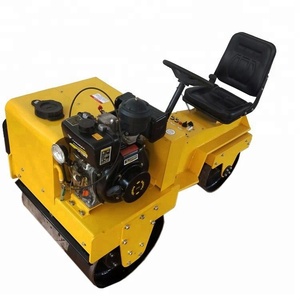 Conveniente para el área grande rodillo compactador de doble tambor rodillo compactador vibratorio - Product Image 1