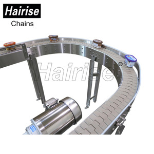 Hairise sıcak popüler gıda sınıfı SS Pin plastik masa üst zincir konveyör - Product Image 4
