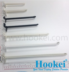 Supermarket White Plastic Pegboard <b>Hooks</b> ABS <b>Display</b> Hanging <b>Hook</b> Accessories for Store Office - Product Image 3