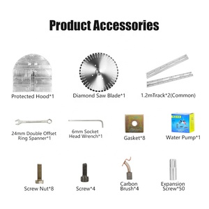 Haute Efficacité Et Précision Scie de Voie De Découpeuse De Mur en Béton - Product Image 5