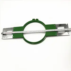 Borduurwerk Hoepel Voor Tajima Machine Ronde Grote Plastic Hoops 180 Mm Lengte 500 Mm Frame TA518 Naaien Gereedschap Onderdelen