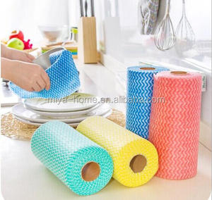 Rollo de Paño de Limpieza de Diseño Superior / Paño de Limpieza Mágico / Paño de Limpieza de Microfibra en Rollo - Product Image 6