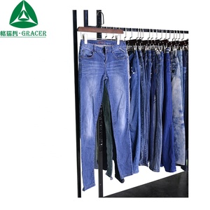 <span class=keywords><strong>Jeans</strong></span> usati di alto livello all'ingrosso di seconda mano vestiti dell'usato ordinati per i <span class=keywords><strong>Jeans</strong></span> del negozio dell'usato di seconda mano - Product Image 2