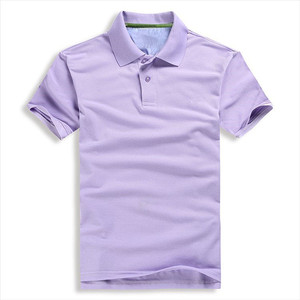 Camiseta de color sólido personalizada de alta calidad 65% algodón 35% poliéster CVC tela Piqué polos - Product Image 4