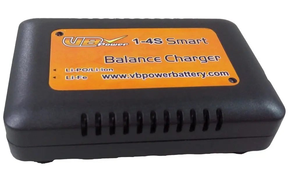 Airsoft-cargador inteligente de batería Lipo LiFe, cargador de equilibrio de 1-4S