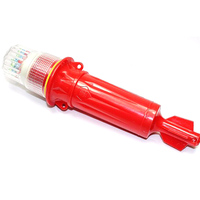Filet de pêche en plastique LED stroboscopique, flash triple 3 couleurs fabriqué en chine