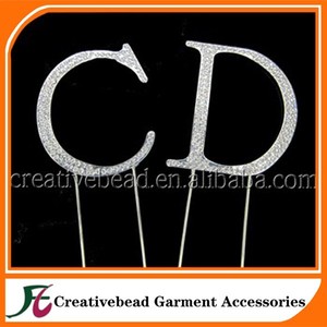 13mm lettera a b c d e f g h i j k l m n o p q r s t v w x y z& wedding decorazione - Product Image 2