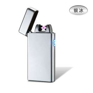 Briquet électrique sans flamme <span class=keywords><strong>FR</strong></span>-609, rechargeable par USB, à double arc, briquet dragon pour cigarettes, vente chaude - Product Image 2
