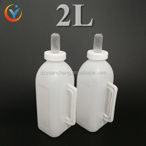 Biberons d'alimentation pour <span class=keywords><strong>veau</strong></span> 2L, petit bétail, vache, dispositif d'alimentation en plastique épais, biberon à lait, bol d'alimentation, mouton - Product Image 1