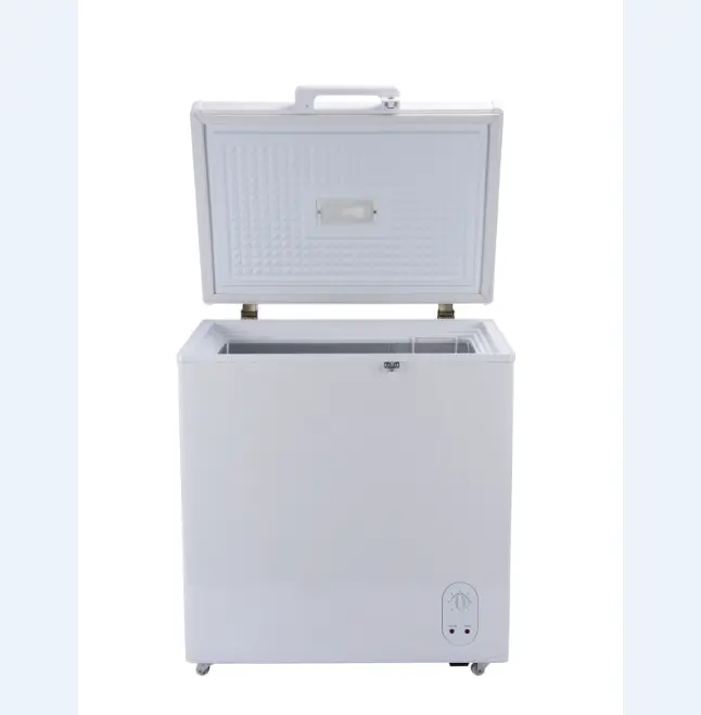 158 리터 태양 전원 dc 12 v/24 v 깊은 냉동고 냉장고 냉장고