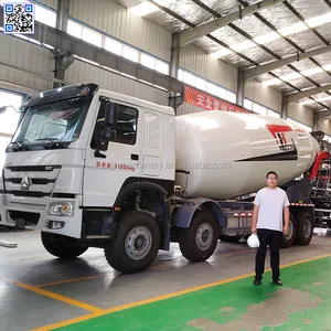 Cina Baru 20m3 Siap Campuran Semen Truk Truk Mixer Beton Pompa Hidrolik
