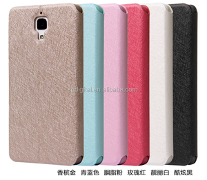 Moins cher Coloré Soie Flip cas pour Xiaomi Mobile téléphone <span class=keywords><strong>Mi</strong></span> 5 Mi5 - Product Image 6