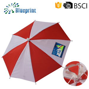 2018 nouvelles inventions personnalisé petit <span class=keywords><strong>parapluie</strong></span> chapeau - Product Image 3