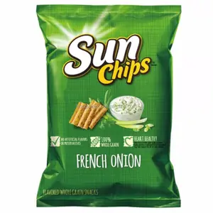 Laminierte benutzer definierte Plastiktüten Puffs Food Popcorn Kartoffel chips Verpackungs tasche für Snacks