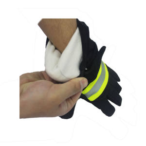 Shanghai <span class=keywords><strong>PENCO</strong></span> 2021 Nouveaux gants en nitrile Prix Gants de pompier Couleur jaune Cuir Forêt CE et EN Standard Gants d'incendie - Product Image 3