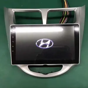 Автомагнитола Xinyoo для hyundai Verna Accent Solaris, DVD-плеер с GPS, Wi-Fi, USB, Mirror Link, Android, GPS