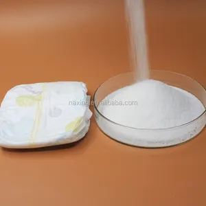 2022 Manufacturers SAP super absorbent polymer price raw material for baby diapers