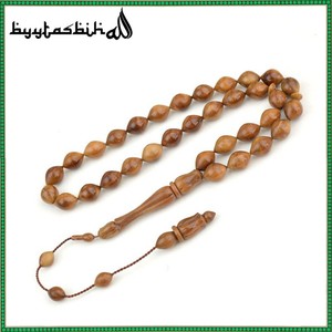 Commercio all'ingrosso della fabbrica di originale religioso musulmano ovale perline di legno di preghiera del rosario <span class=keywords><strong>tasbih</strong></span> - Product Image 2