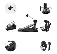 HEBIKUO G610 New Bass Drum Pedal Music Instrument Hardware Accessory