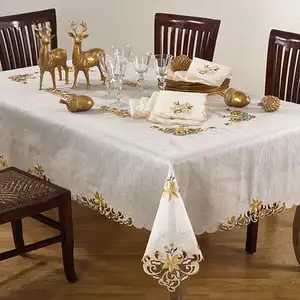 アルゴステーブルクロス安い結婚式のテーブルオーバーレイ