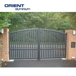 Electric Sliding Gate,<span class=keywords><strong>ประตู</strong></span><span class=keywords><strong>เลื่อน</strong></span>ชิ้นส่วน Curved Sliding Gate - Product Image 6