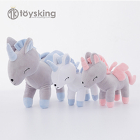 Créez votre propre poupée d'animal douce, jouet en peluche licorne personnalisé avec broderie