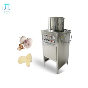 Professional automatic dry garlic peeling / processing production line / machinery with capacity of 500 kg/h