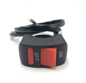 Universal de ajuste de la motocicleta parte manejar botón interruptor para U5 U7 U2 LED Faro de Ojos de Ángel foco Scooter Electrombile