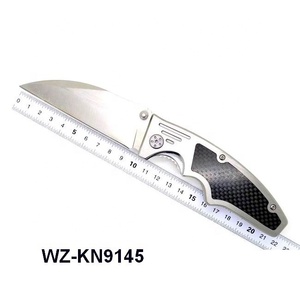 Materiale in acciaio inox tipo di sopravvivenza di campeggio utility tasca piegante della lama di caccia - Product Image 3