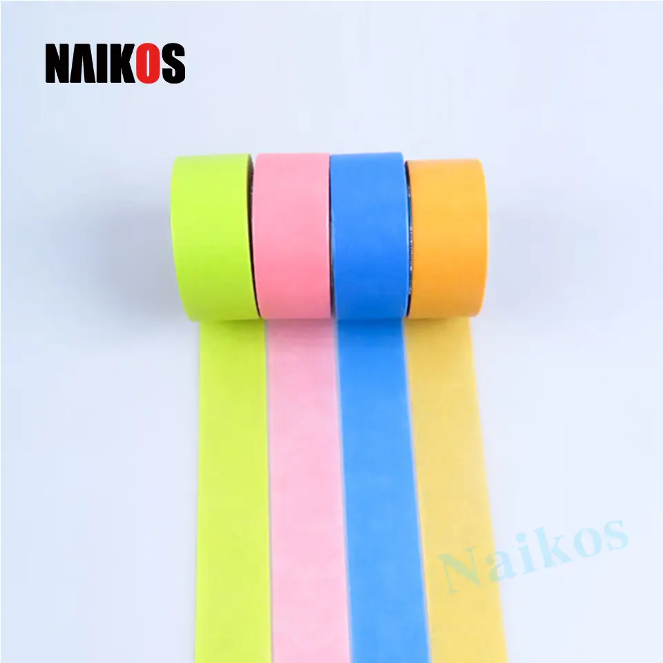 Colorful Crepe paper Tape 50m length