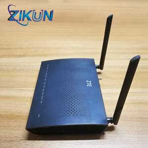 Original nuevo negro <span class=keywords><strong>ZTE</strong></span> F668 <span class=keywords><strong>GPON</strong></span> <span class=keywords><strong>ont</strong></span> ONU <span class=keywords><strong>ZTE</strong></span> zxhn F668 con WiFi CATV - Product Image 4
