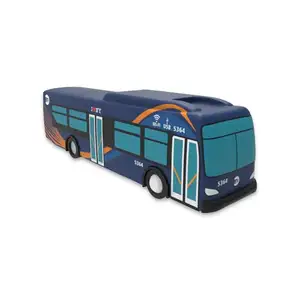 Custom PVC USB Bus Shape USB Flash Drive 8GB Bus USB Pen Drive