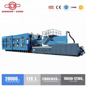 Máy Ép Phun Tự Động Hoàn Toàn 2000Ton Thiết Bị Sản Xuất Hộp Nhựa - Product Image 2