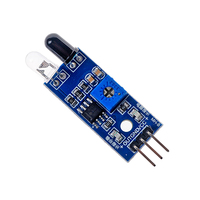 Module de capteur d'obstacles infrarouge IR à 3 broches réfléchissant photoélectrique pour robot de voiture intelligent DIY