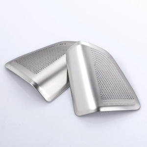 2 pz In Acciaio Inox Cromato Audio Altoparlante Copertura Trim Per <span class=keywords><strong>BMW</strong></span> <span class=keywords><strong>X5</strong></span> F15 2014 2015 2016 Car Styling <span class=keywords><strong>Accessori</strong></span> - Product Image 4