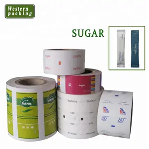 Pe coated paper for sugar packaging paper WESTERN PACKING waterproof tea tag paper roll fry ood tea sugar hamburger etc