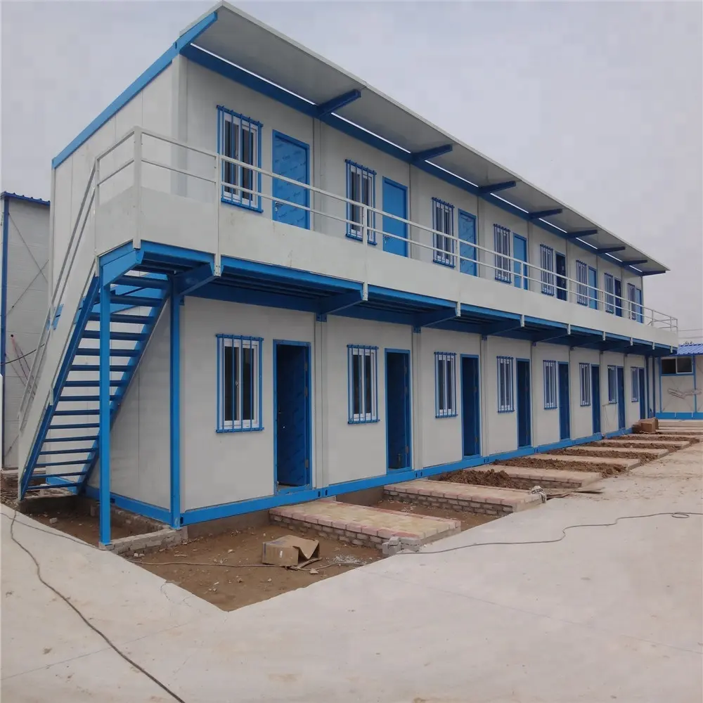 中国プレハブ家屋、 ポータブルコンテナの家のための仮事務所と宿泊施設