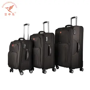 חדש עיצוב באיכות גבוהה 600D ניילון עגלת נסיעות מזוודות תיק עם פנאי סגנון