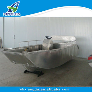 Barco de pesca de aluminio, pontones de aluminio baratos para pontón, certificado CE - Product Image 2