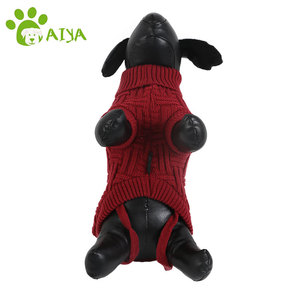 Pabrik Grosir Murah Pakaian Anjing Harga Bagus Musim Dingin Lucu Pakaian Cetak Kustom Pakaian Hewan Peliharaan Lucu untuk Anjing Jenis Besar 100 Buah - Product Image 4