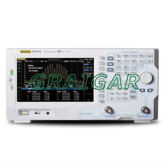 Spektrum analizörü Rigol dsa815 9 khz 1.5 GHz hızlı sevkiyat