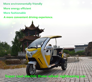 CCE 2018 / รถกอล์ฟไฟฟ้าสำหรับเที่ยวชมสถานที่ท่องเที่ยวสามรอบ ขายดี - Product Image 5
