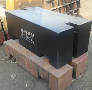 rectangular bar weight, heavy weight iron box, 2ton test weights