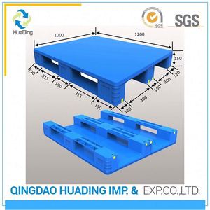 HUADING <span class=keywords><strong>Paletas</strong></span> de plástico moldeadas de estilo de una cara estándar Entrada de 4 vías - Product Image 3