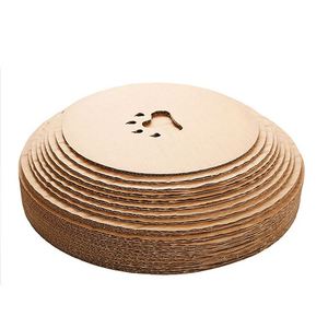 Gatti Giocattolo di Cartone di Graffiare Casa Scratcher Letto Bordo Graffio di Gatto - Product Image 2