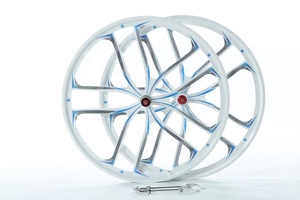 Rueda de aleación de 10 radios de 26 pulgadas <span class=keywords><strong>para</strong></span> bicicleta de montaña cassette de aleación de magnesio integral y rotativo 7S 8S 9S 10 S - Product Image 6