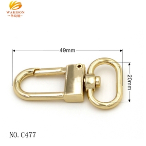 Nhiệm Vụ Nặng Nề Nhỏ Kim Loại Xoay <span class=keywords><strong>Clasp</strong></span> Móc Sang Trọng Tôm Hùm <span class=keywords><strong>Claw</strong></span> <span class=keywords><strong>Clasp</strong></span> Cho Túi Xách Móc Khóa Hợp Thời Trang Chuyên Nghiệp Keychain Phần Cứng - Product Image 3