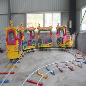Fabrication professionnelle en usine de manèges de parc d'attractions pour enfants et adultes, modèle de train électrique à l'échelle <span class=keywords><strong>HO</strong></span> - Product Image 2